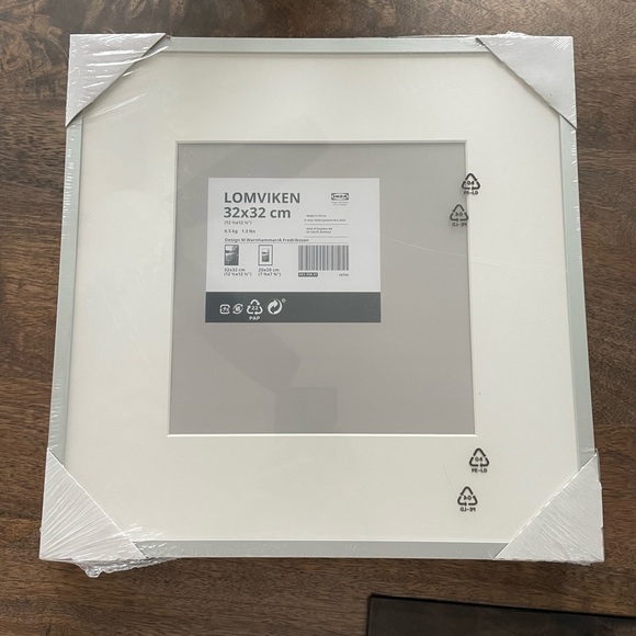 IKEA Lomviken Set of Three Record Vinyl Frames Silver - Picture 4 of 5